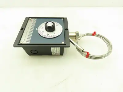 UE United Electric Type 602 6BS Dial Temperature Controller 0-250°F 20A 125/250V