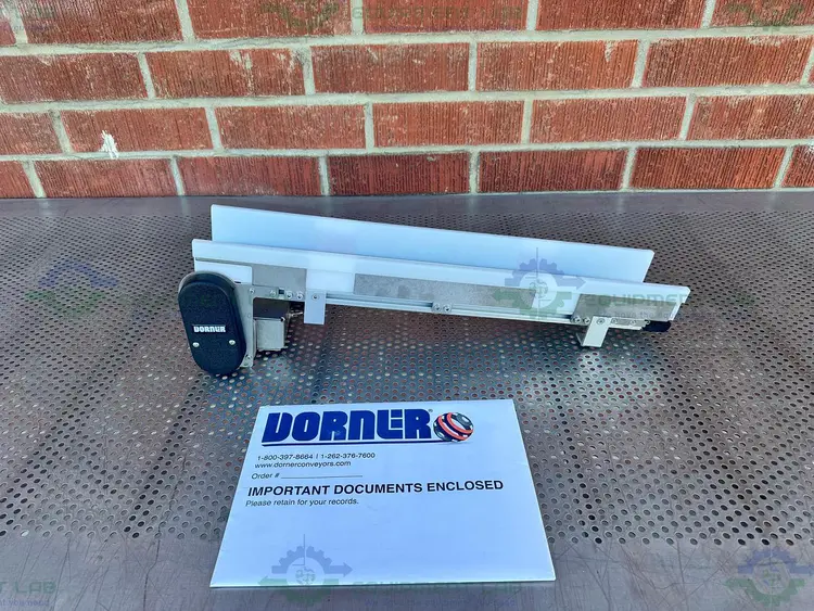 New | in-Stock DORNER 1100 SERIES END DRIVE CONVEYOR 24" X 4" W/ 2IK6GV-UA MOTOR Belt Conveyors California US | Equipment Lab #488869
