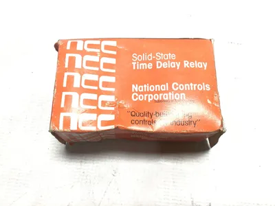 National Controls Corporation A1K-10-461 Solid State Timer Range 1-10 Sec 120VAC