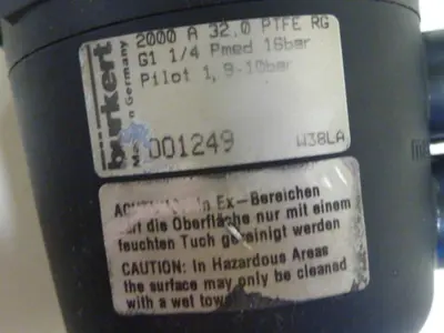 USED BURKERT EASY FLUID CONTROL 2000 A 32,0 PTFE RG