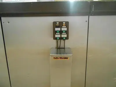 Haas 80 Plate Wafer Oven Complete Wafer Line