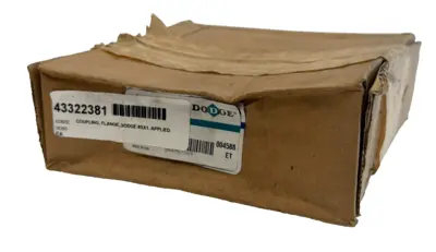 NEW DODGE 004588 COUPLING FLANGE 9SX1