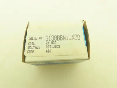 Honeywell Skinner 3138BBN1JN00 Solenoid Valve 3-Way NO 24VDC 80 PSI 1/8" NPT