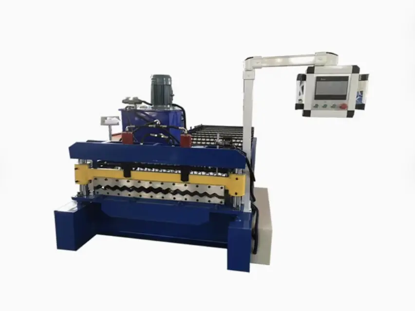 Corrugated Metal Floor Decking Roll Forming Machine in the USA