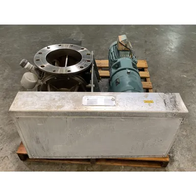 Used 10" Stainless Steel Flo-Tronics Rotary Airlock Feeder Valve