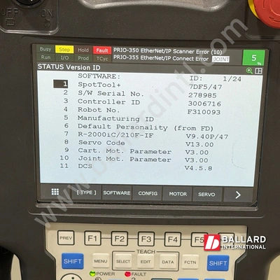 FANUC R-2000iC/210F Robot w/ R30iB Plus – NEW! NEVER PUT INTO PRODUCTION
