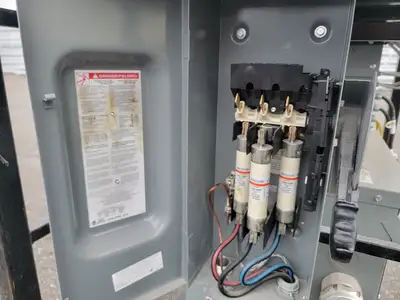 75 kVA Temporary Power Distribution Cart 600V Pri. 208Y/120V Sec.