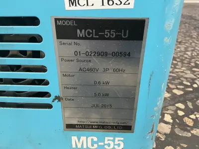 Used 2015 MATSUI MCL55U Misc Plastics Equipment Ohio US | HGR 24 #1441607