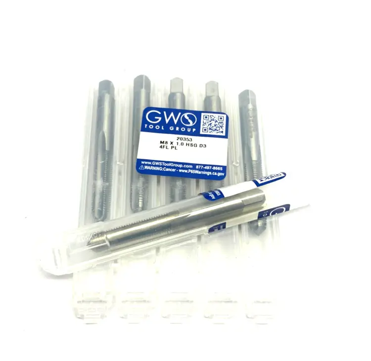 New | in-Stock GWS TOOL GROUP HAND TAP M8 X 1.0 HSG D3 Taps & Dies | Maverick Industrial Sales #1106243