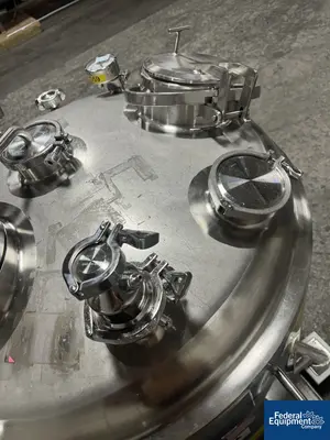 USED Precision 600 Liter Precision Stainless Reactor, 316L S/S, 45/140#
