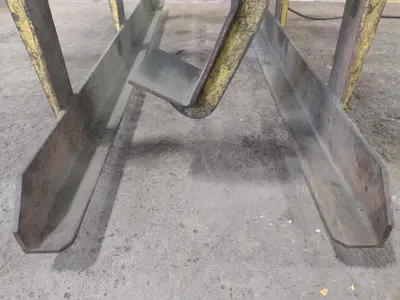 10,000 LB X 96" X 80" C.F. MOTORIZED ADJUSTABLE PARALLELOGRAM SHEET LIFTER: STOCK #13138