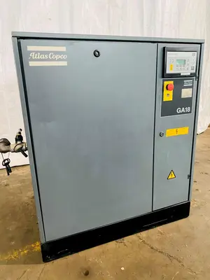 USED 2000 ATLAS COPCO GA-18