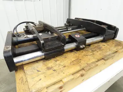 Hyster E100XN Forklift Carriage Fork Positioner 48" Width 10000lbs Class 4 READ