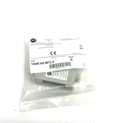 NEW ALLEN-BRADLEY SER. A MULTI-TAP LUG, 3/6 WIRE, 60A