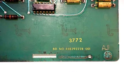 USED GENERAL ELECTRIC 44B392228-001 PC BOARD 44B392228001