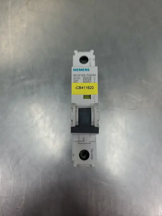 Used Siemens 5SJ4102-7HG40 Circuit Breaker, 1 Pole, 2A Circuit Breakers South Carolina US | Palmetto Automation #1151410