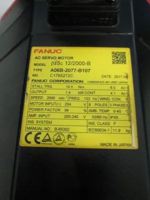 USED 2017 FANUC A06B-2077-B107