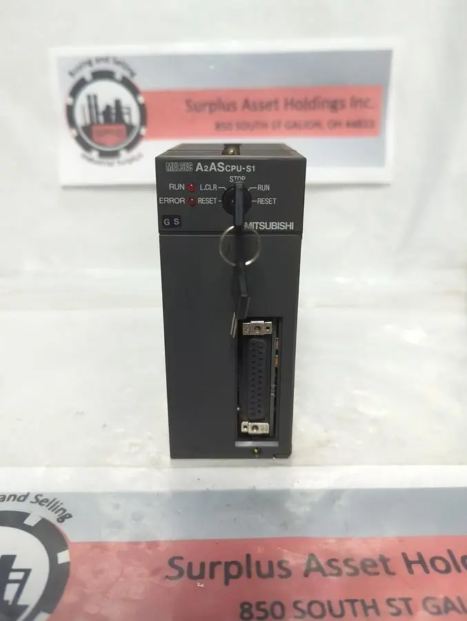 Used MITSUBISHI A2ASCPU-S1 Industrial Controls Ohio US | Surplus Asset Holdings #1363921