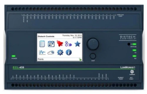 Distech CDIL-450X-00 ECL-450 LonWorks Programmable Controller w/LCD, 12UI 12UO [Refurbished]