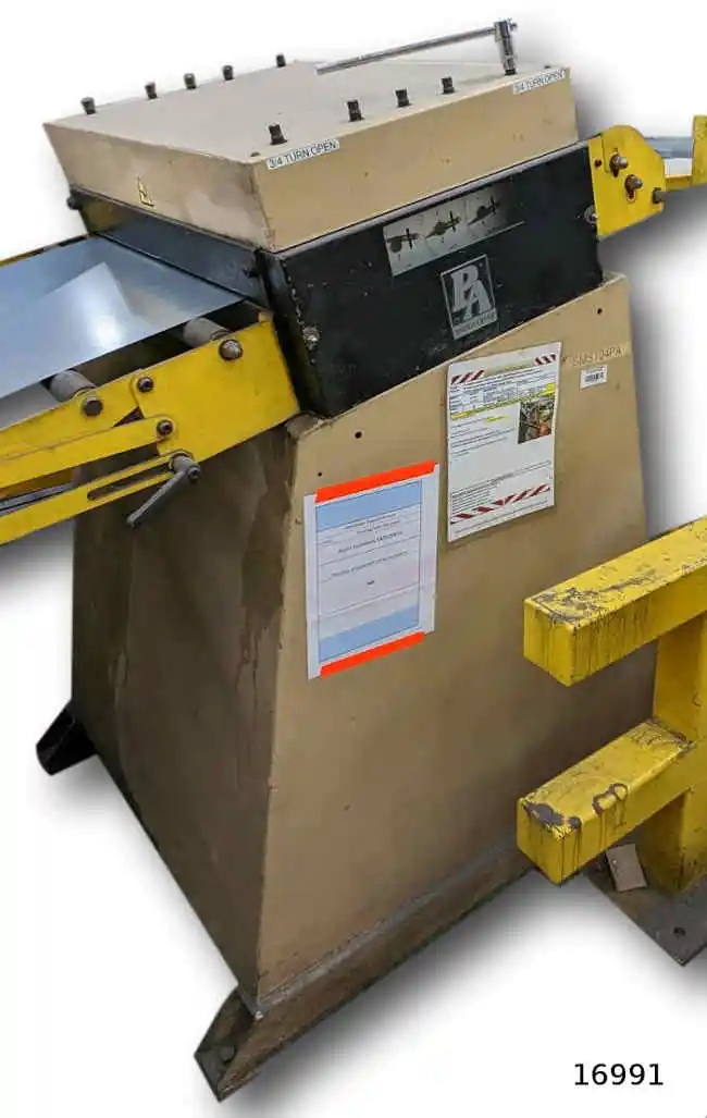 PA INDUSTRIES (USED) SHEET METAL STRAIGHTENER