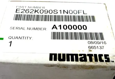 NEW ASCO E262K090S1N00FL SOLENOID VALVE