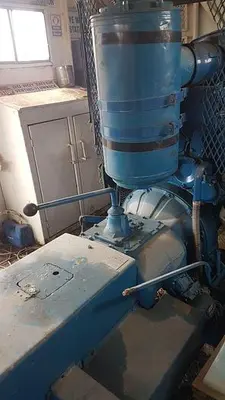 USED NATIONAL JWS-300L 4X5 TRIPLEX WELL SERVICING REVERSING MUD PUMP PACKAGE