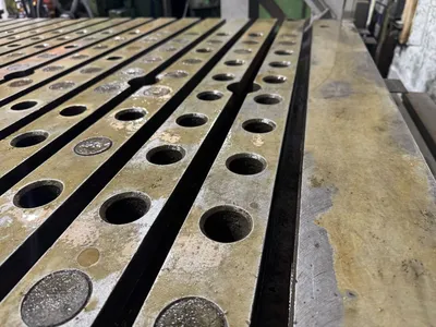 Tee Slotted Bed Plate Bed Plate Surface Tables & Bed Plates | Bowland Trading Ltd (9)