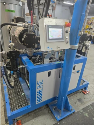 USED 2016 HENNECKE HIGHLINE 650/650 METERING MACHINE