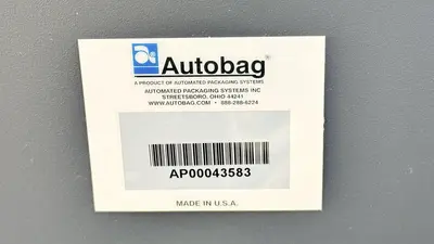 USED 2014 AUTOMATED PACKAGING SYSTEMS AUTOBAG 255 ONESTEP “G”