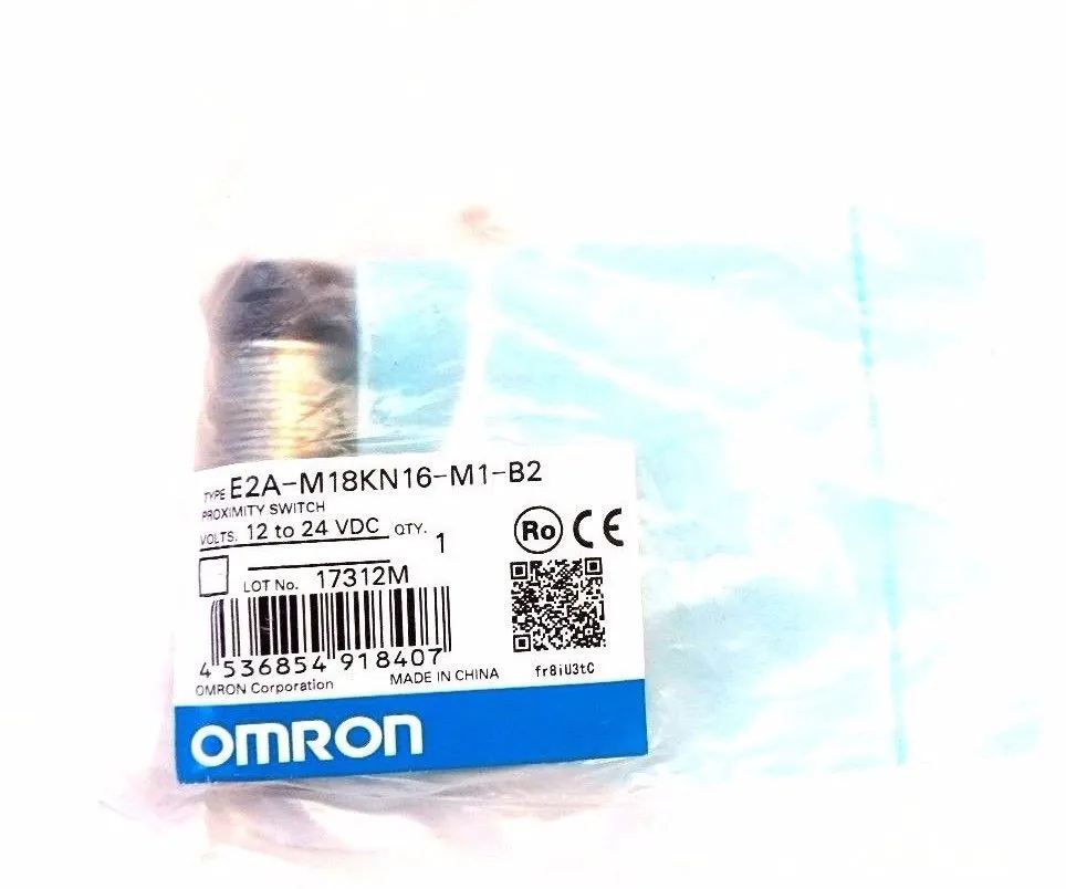 NEW OMRON E2A-M18KN16-M1-B2 PROXIMITY SWITCH E2AM18KN16M1B2