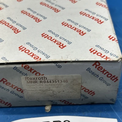 REXROTH MINIATURE RUNNER BLOCK R044351340 NIB  Fast Shipping! + Warranty