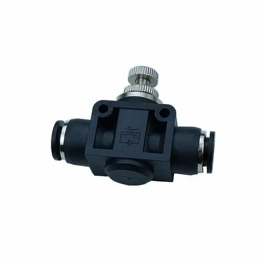 Pistorius In-Line Flow Control Valve, Push to lock fittings