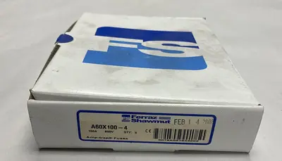 New | in-Stock FERRAZ SHAWMUT A60X100-4 Miscellaneous Equipment (Electrical & Power) | Surplus Asset Holdings #1188806