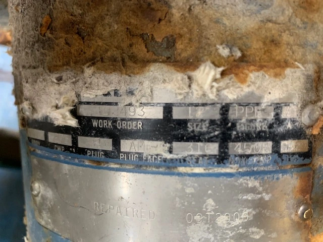 Dezurik 12" PPE Basis Weight Valve Stainless Material
