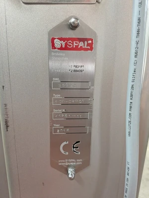 USED 2015 SYSPAL SCE-CR-01