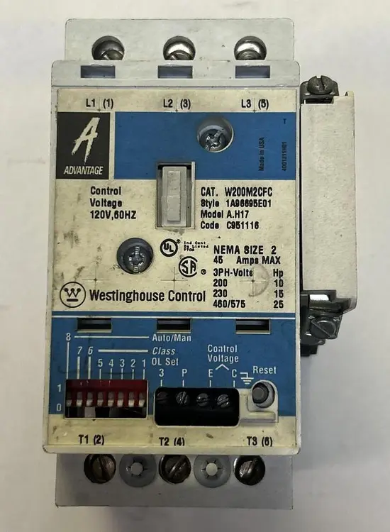 Used WESTINGHOUSE W200M2CFC Starters | Surplus Asset Holdings #1205212