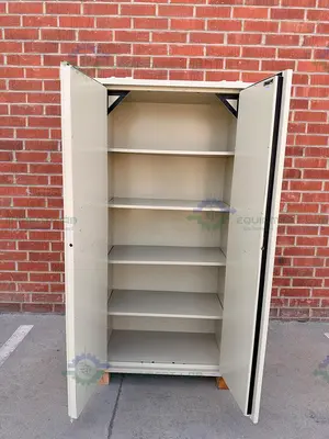 Used FIREKING FIRE-RESISTANT STORAGE CABINET 36" X 20" X 72" W/ 4 SHELVES MFG 2022 Safety Enclosures California US | Equipment Lab #1466104
