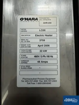 USED O'HARA O'Hara LCIIX Labcoat Coater