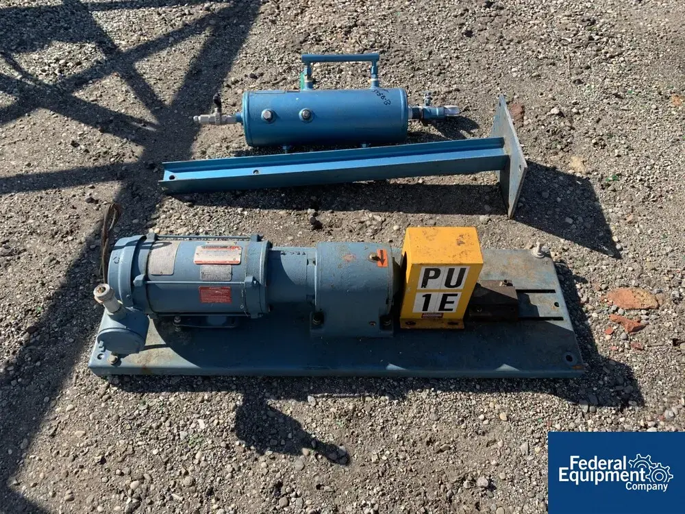 USED Zenith Zenith Meter Pump Base only with Motor, 2 HP