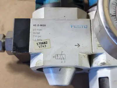 Used FESTO LFR-D-MIDI Valves/Fittings British Columbia CA | Lenmark #255431