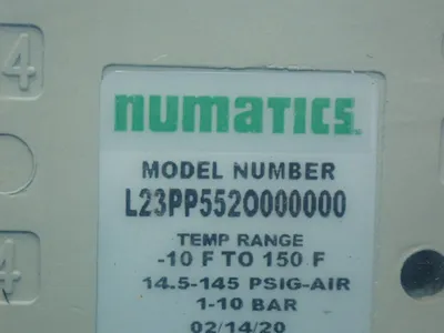 NEW NUMATICS L23PP552O000000