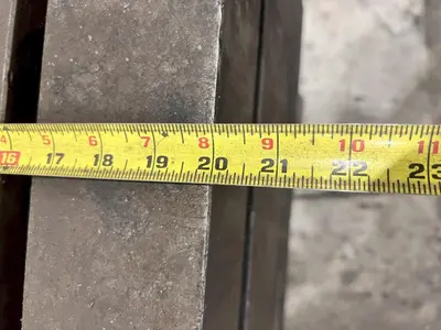 20" X 24" X 23"  CARLTON TILTING DRILL TABLE: STOCK #21798