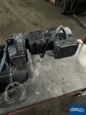USED Eccentric Pumps 2 hp Eccentric Pumps Peristaltic Pump, Portable