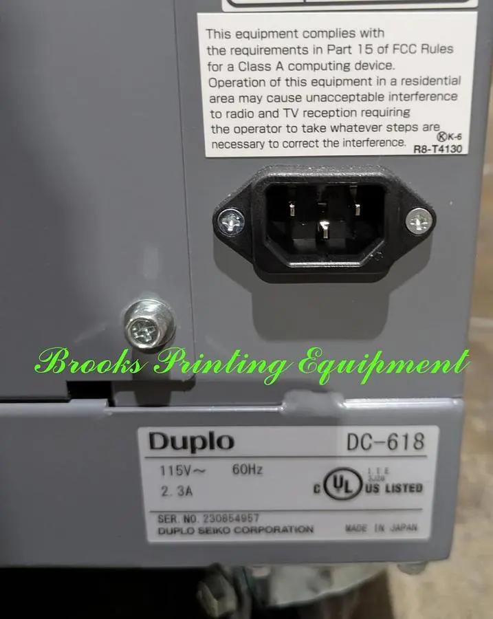 Used 2023 DUPLO DC-618 Slitters & Slitting Lines North Carolina US | BROOKS PRINTING EQUIPMENT #1211337