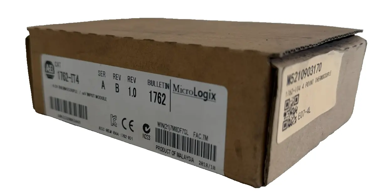 ALLEN BRADLEY 1762-IT4 INPUT MODULE 4 CH SER.A REV.B REV.1.0 1762IT4 NEW,SURPLUS