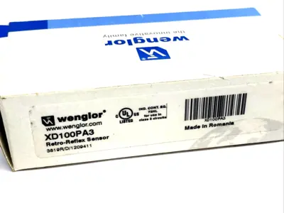 New | in-Stock wenglor XD100PA3 Photoelectric Sensors Michigan US | Maverick Industrial Sales #1402267