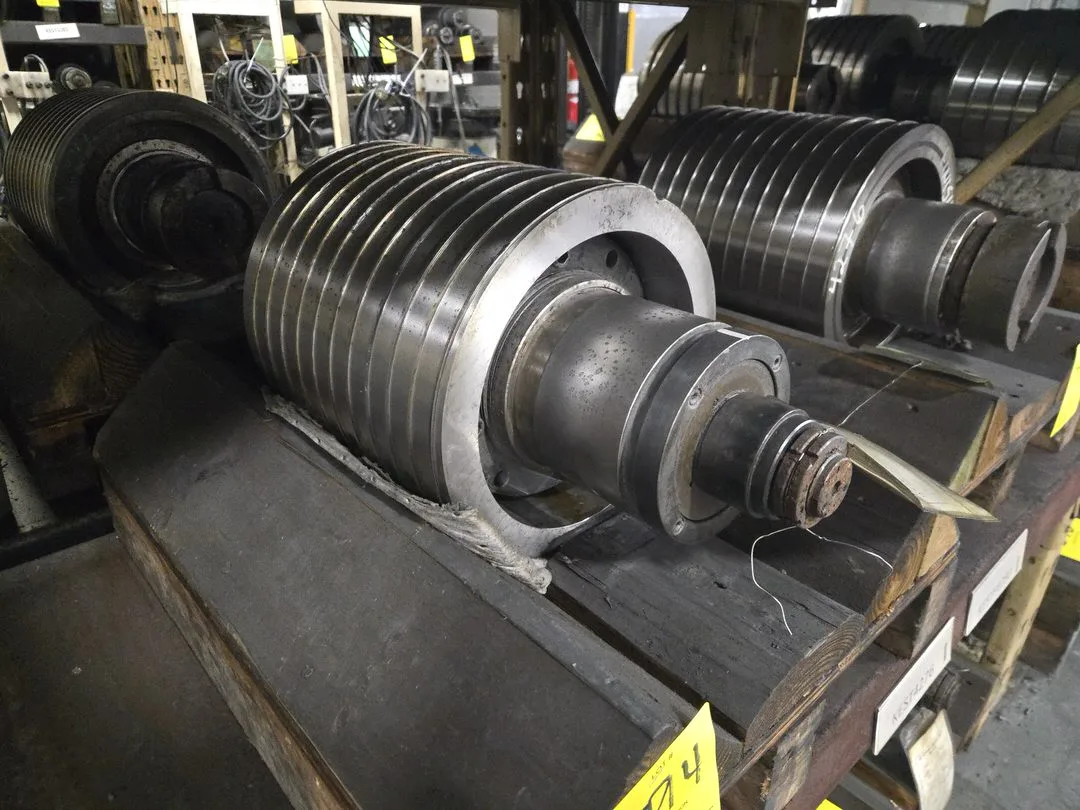 (1) OD Grind Drum Spindle
