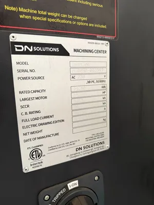 2023 DOOSAN DNM 4500 Vertical Machining Centers | Machine Tool Emporium (5)