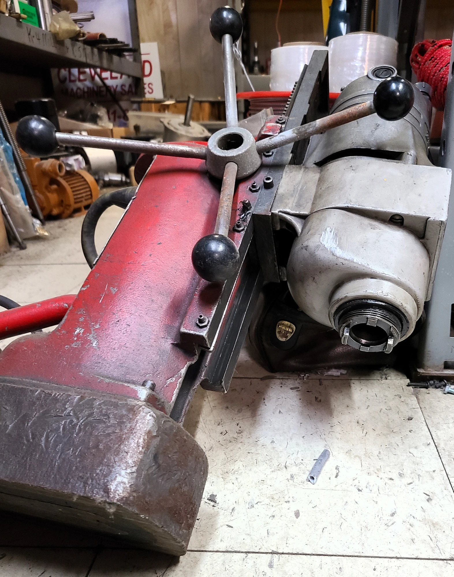 USED Millwaukee Magnetic Base Drill