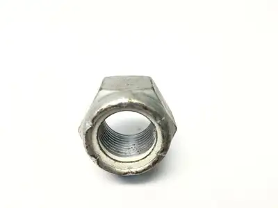 7/8"-14 | Steel Nylon Insert Lock Nuts Zinc Plated  LOT OF 6 - New